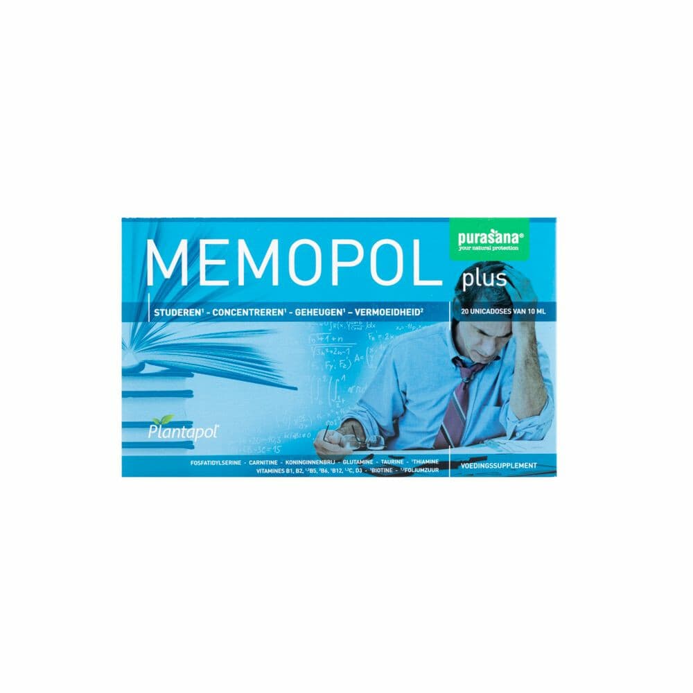 Gratis Verzending: Purasana Memopol Plus 200 ml
