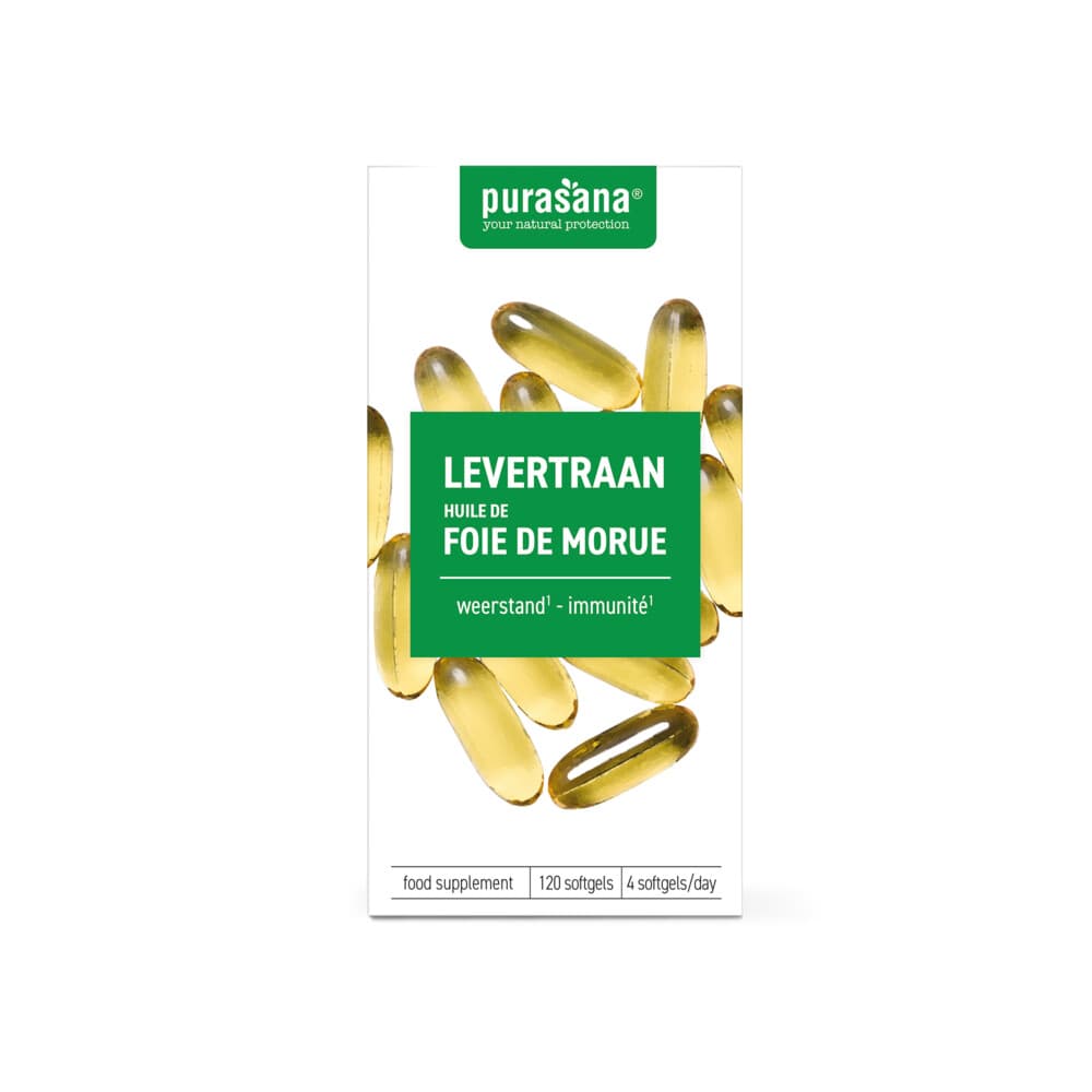 Gratis Verzending: Purasana Single Extracts Oils Levertraan Softgels 120 capsules