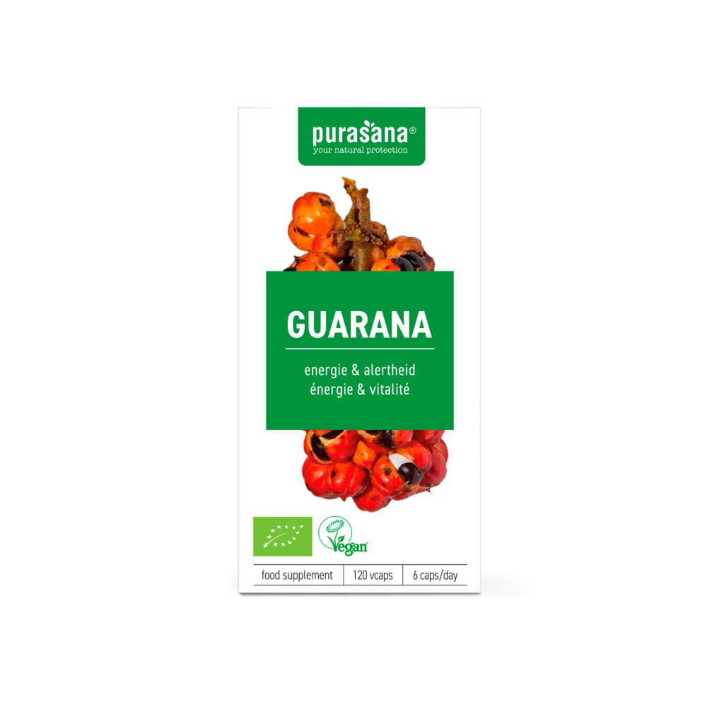 Gratis Verzending: Purasana Guarana 120 vegacapsules