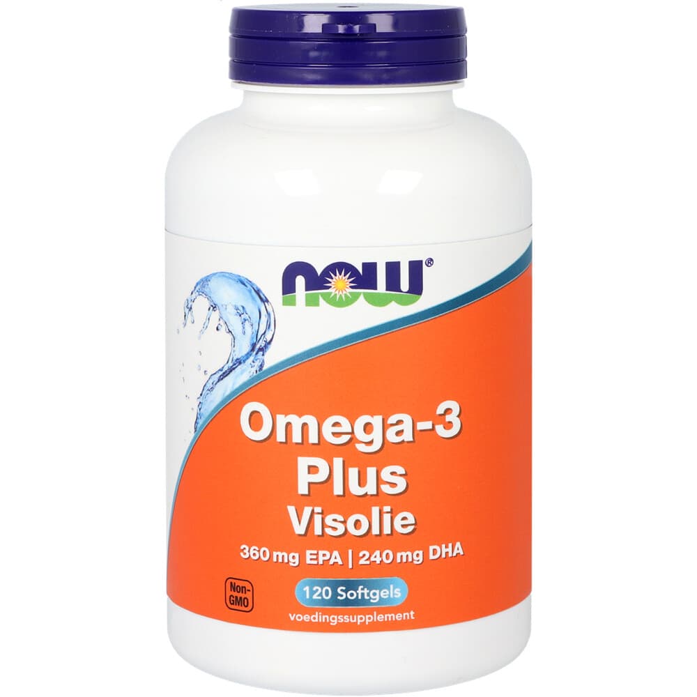 Gratis Verzending: NOW Omega 3 Plus Epa Dha 120 softgels