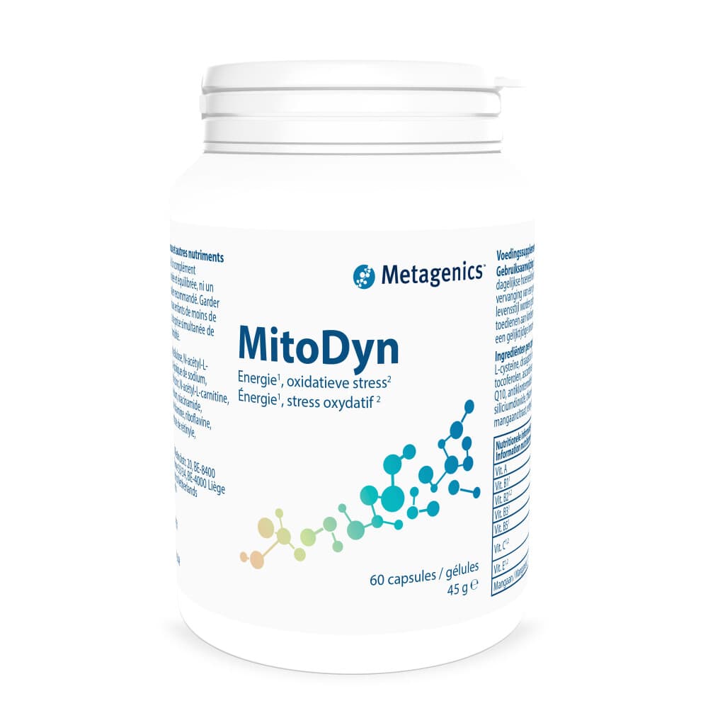Gratis Verzending: 2x Metagenics Mitodyn 60 capsules