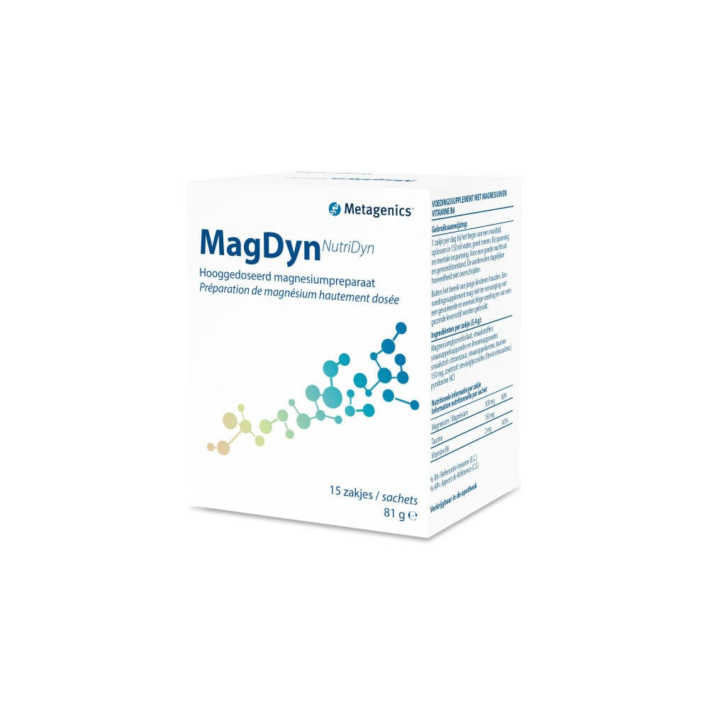 Gratis Verzending: Metagenics Magdyn 15 stuks
