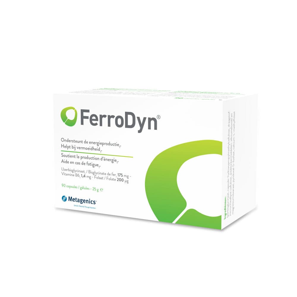 Gratis Verzending: Metagenics Ferrodyn 90 capsules