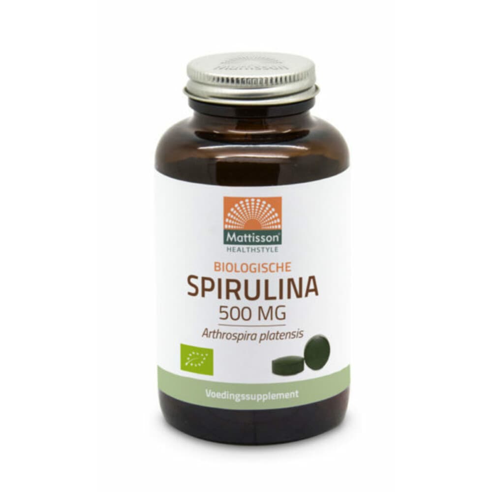 Gratis Verzending: Mattisson Spirulina 500 mg Bio 240 tabletten