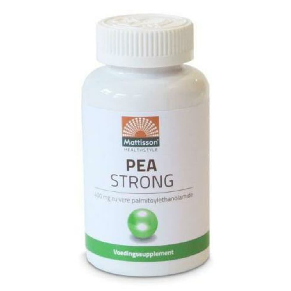 Gratis Verzending: Mattisson Pea Strong 400 mg 90 capsules