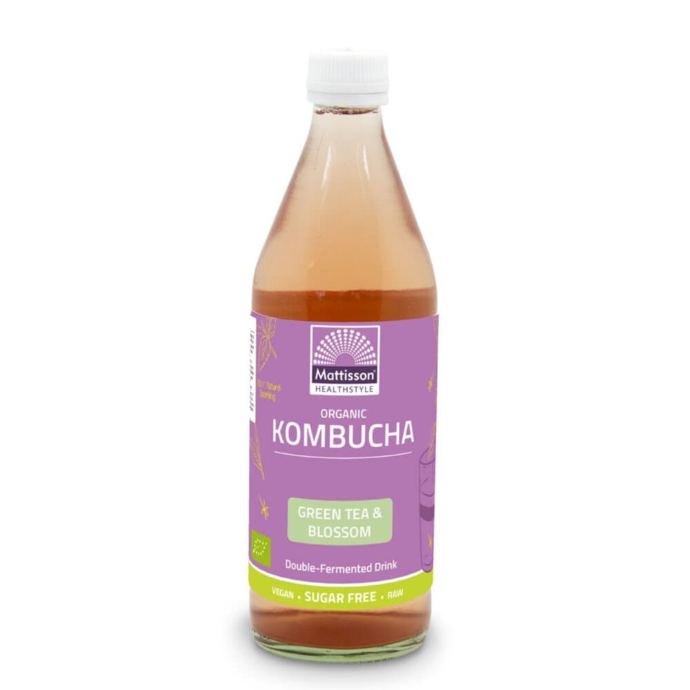 Mattisson Kombucha Green Tea Blossom Bio 500 ml