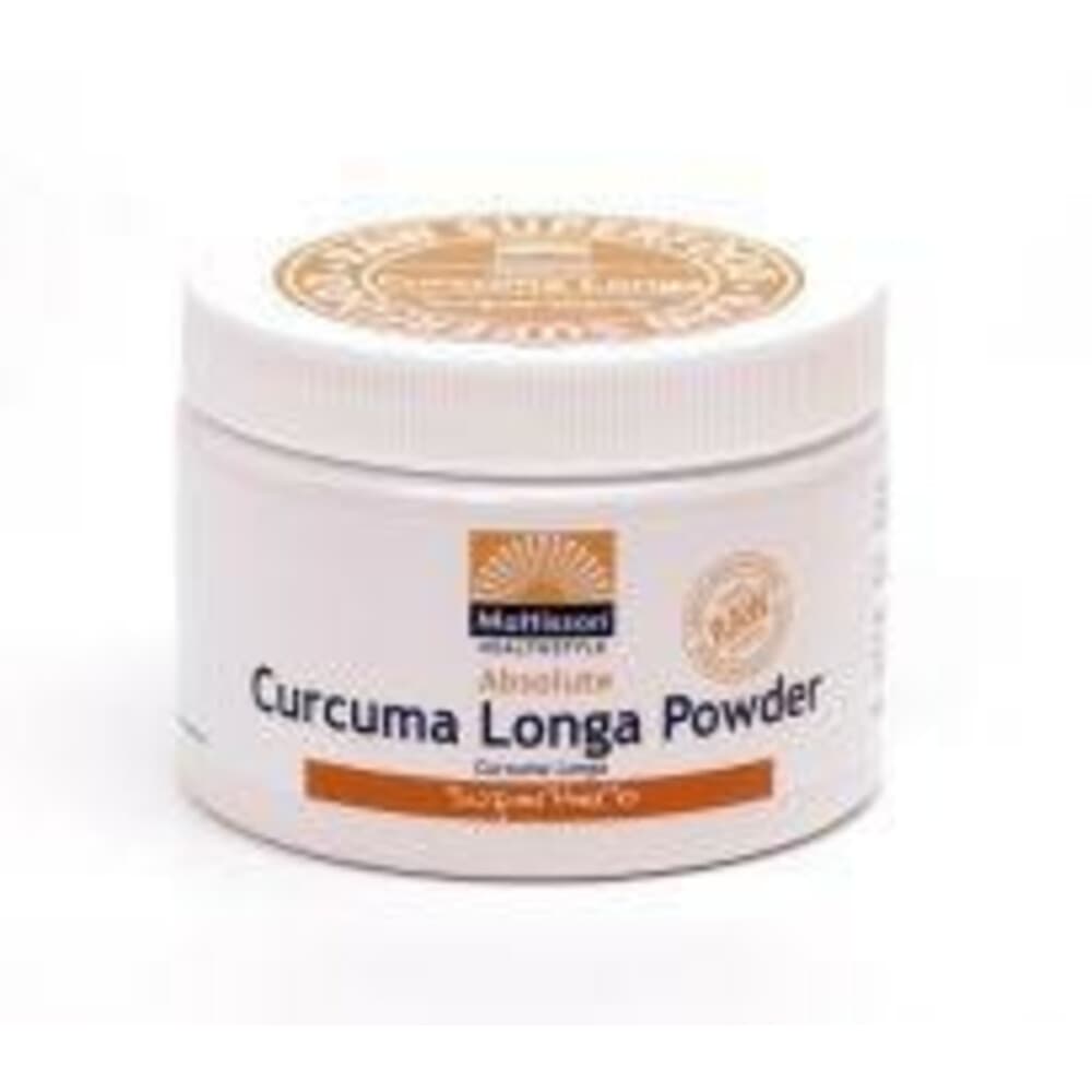 Gratis Verzending: Mattisson Curcuma Longa Poeder 125 gr