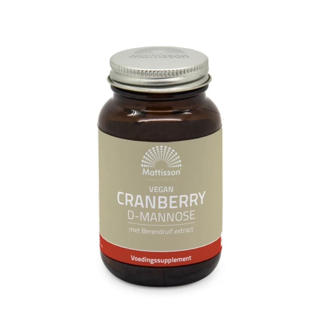 Gratis Verzending: Mattisson Cranberry D-Mannose 90 tabletten