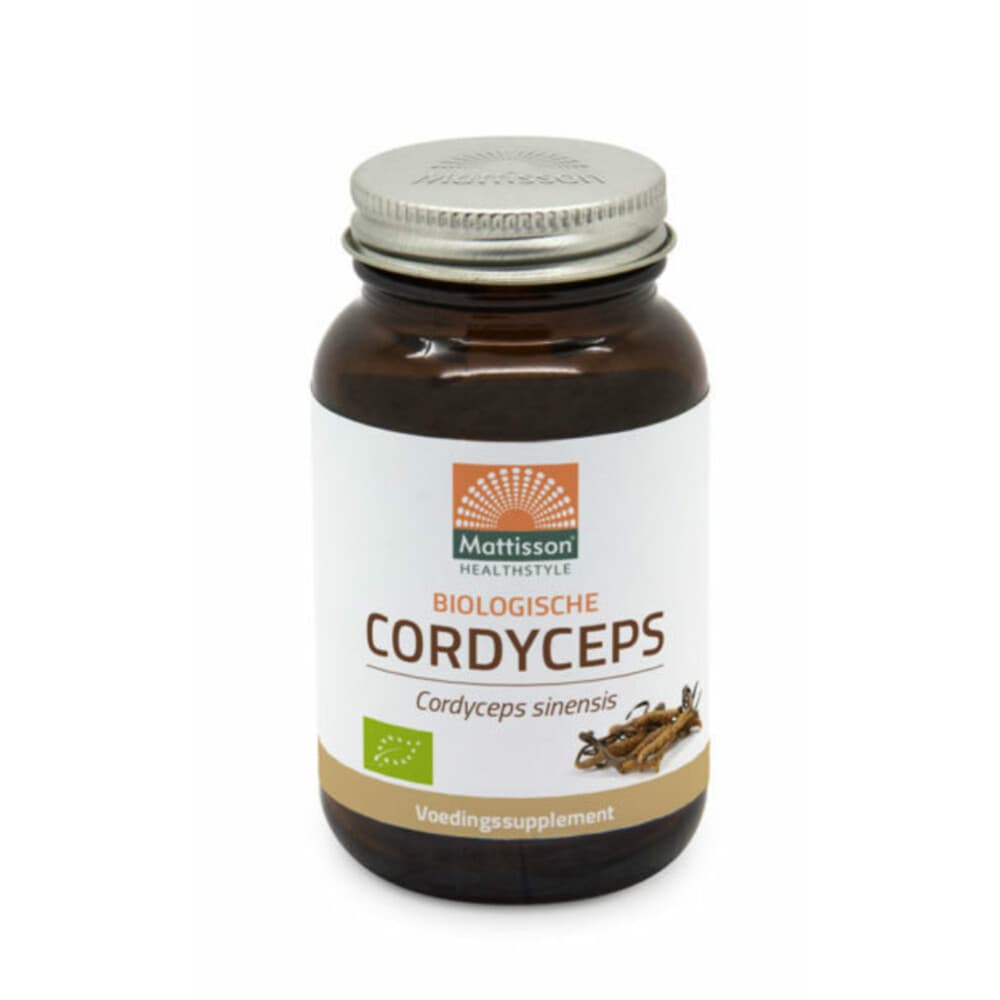 Gratis Verzending: Mattisson Cordyceps 525 mg Bio 60 capsules
