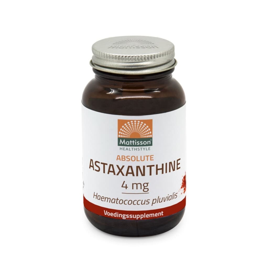 Gratis Verzending: Mattisson Astaxanthine 4 mg 60 vegacapsules