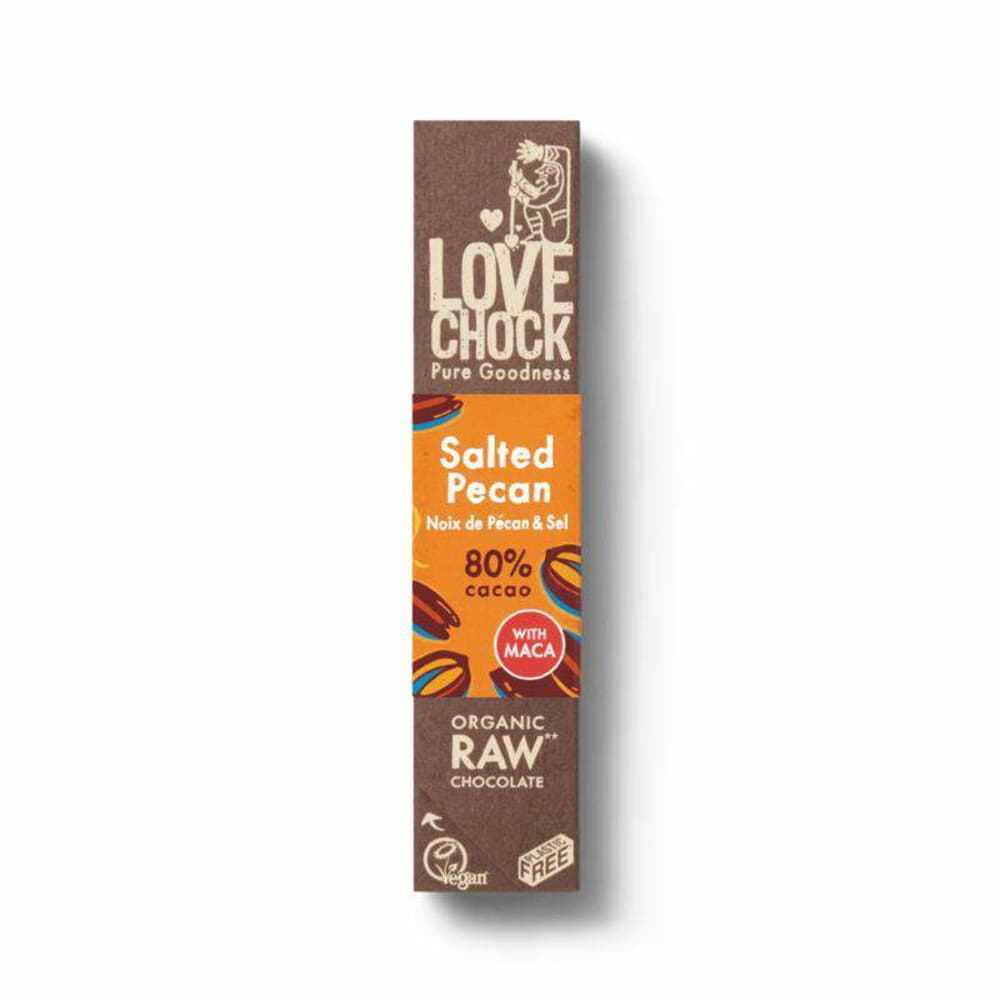 6x Lovechock Pecan Maca Bio 40 gr