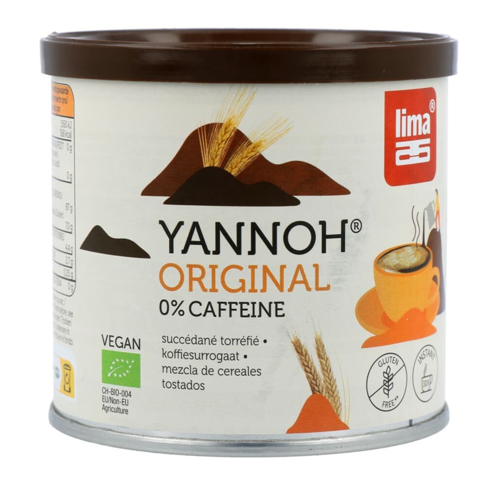 12x Lima Yannoh Original 0% Cafeïne Instant 50 gr