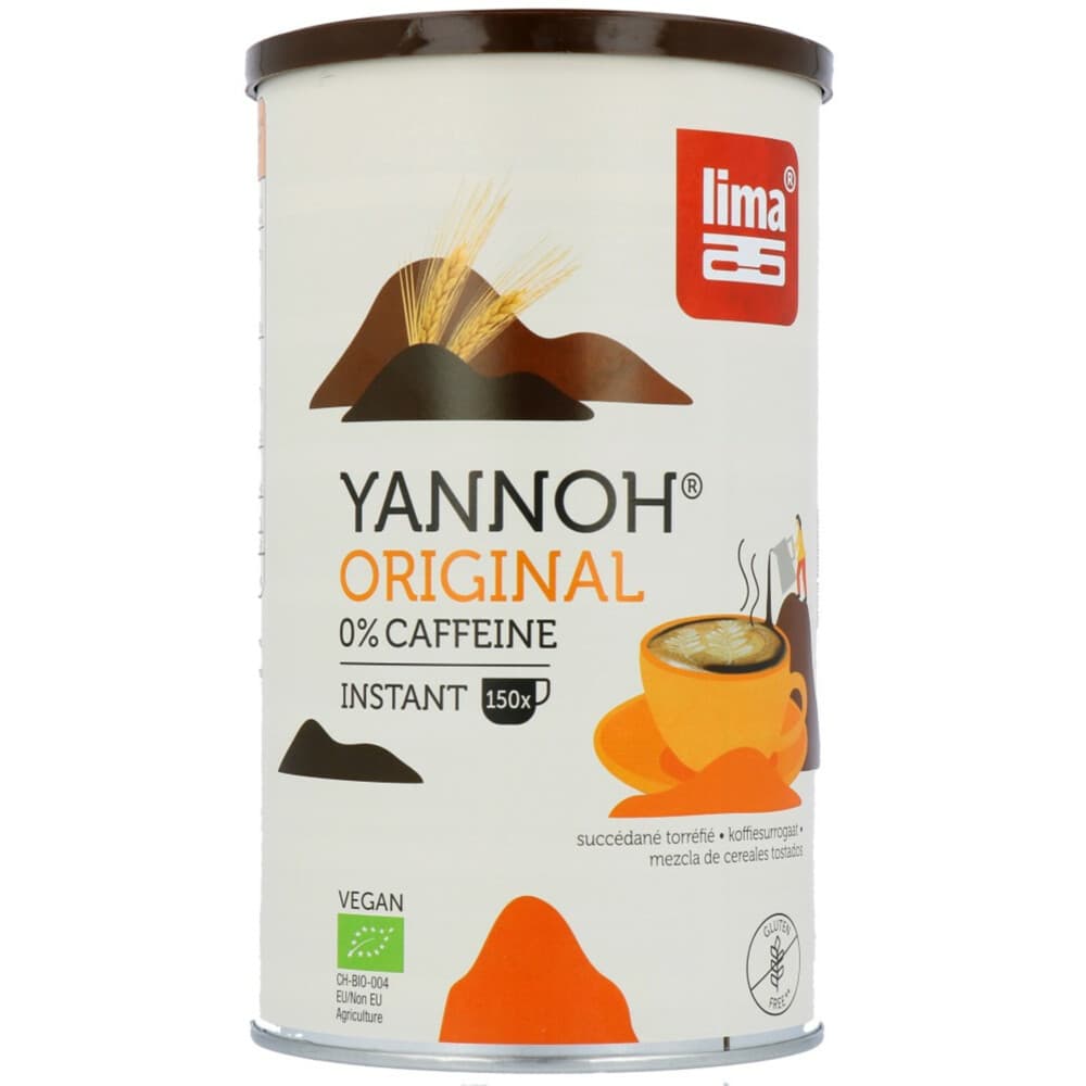 6x Lima Yannoh Original 0% Cafeïne Instant 250 gr
