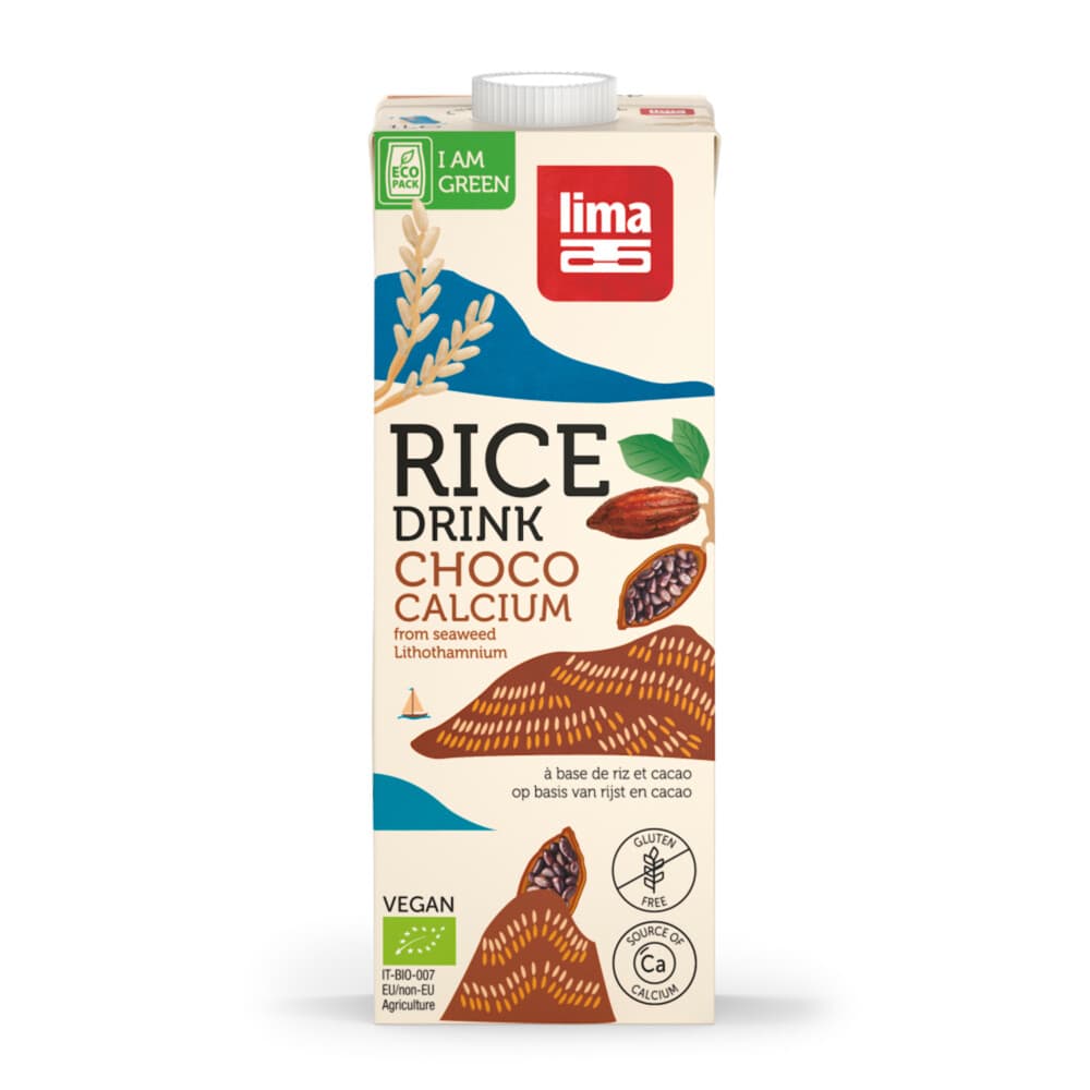 6x Lima Rijstdrink Choco 1liter