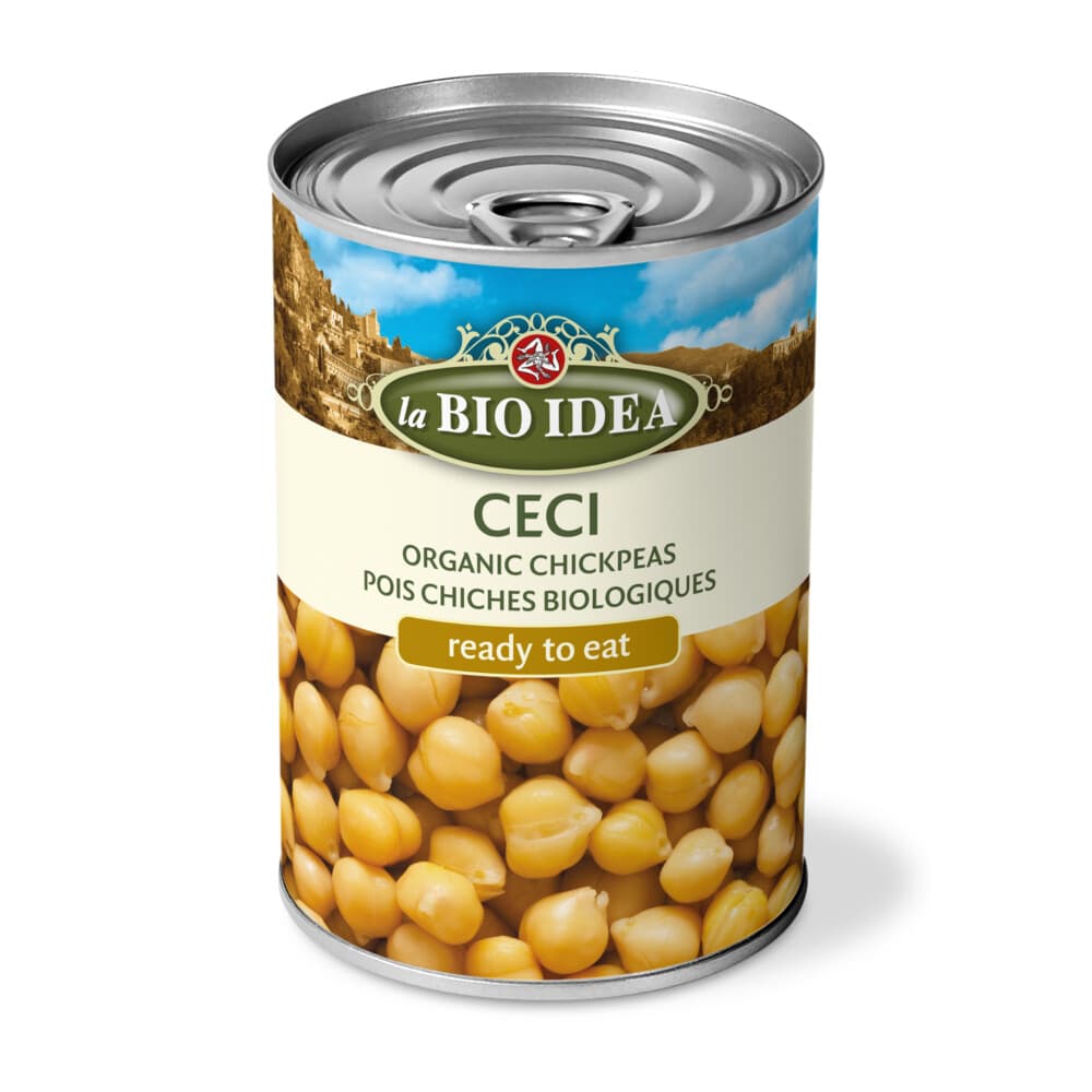 6x La Bio Idea Kikkererwten Bio 400 gr