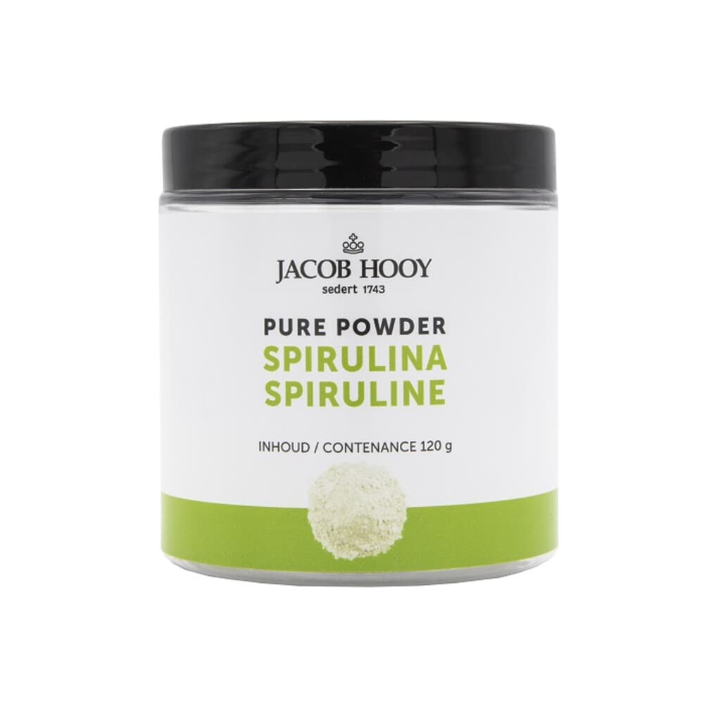 Gratis Verzending: Jacob Hooy Pure Powder Spirulina 120 gr