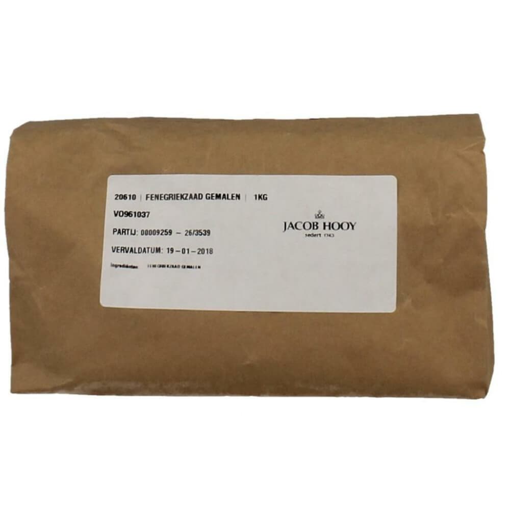 3x Jacob Hooy Fenegriekzaad Gemalen 1 kg