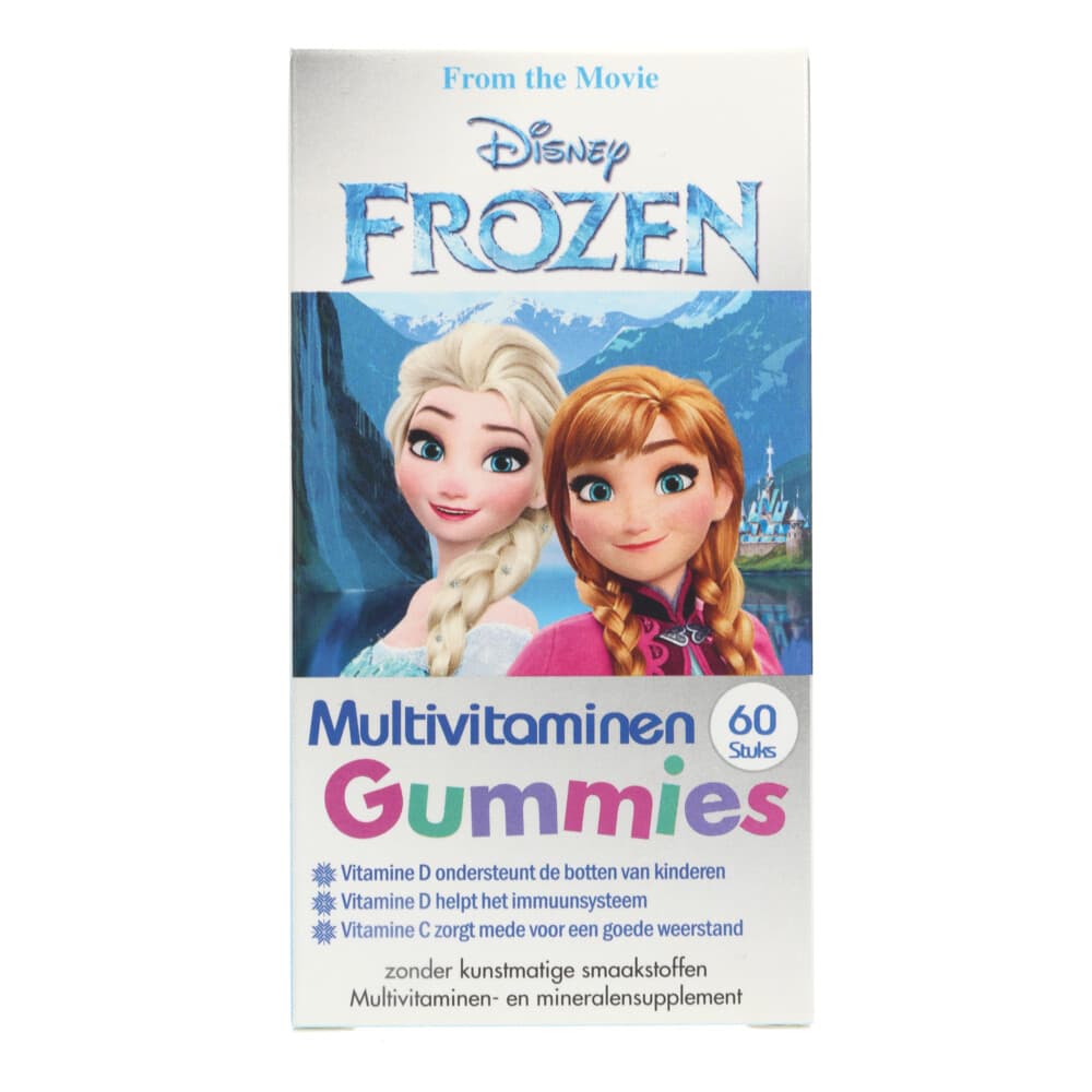 Gratis Verzending: Disney Multivitamines Frozen 60 gummies