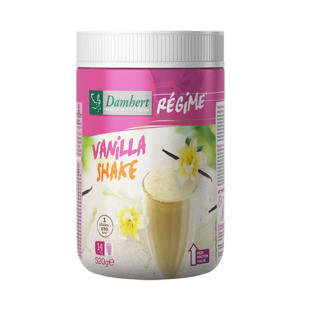 3x Damhert Maaltijdshake Vanille 520 gr