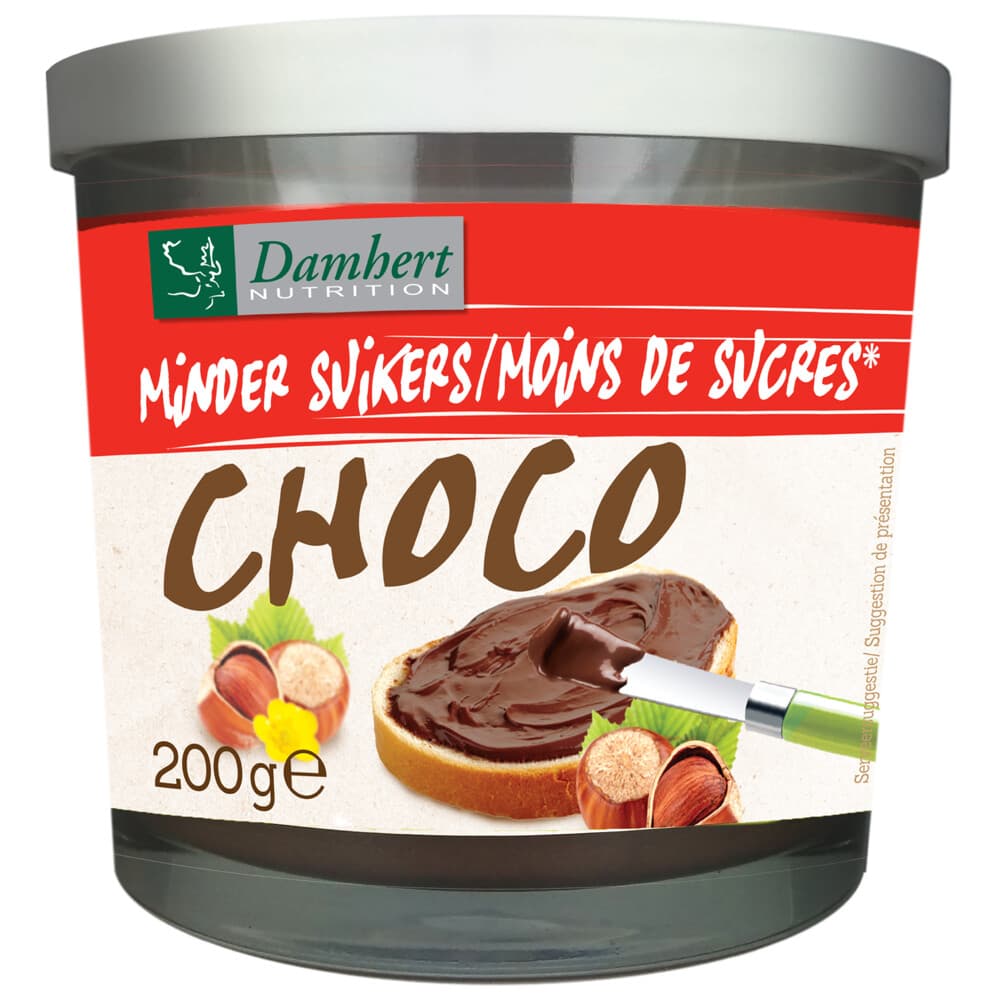 Damhert Chocopasta Hazelnoot 200 gr