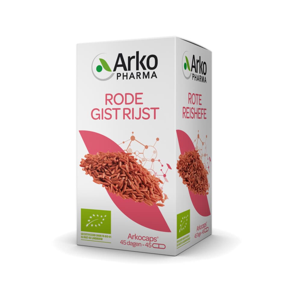Gratis Verzending: Arkopharma Rode Gist Rijst 45 capsules