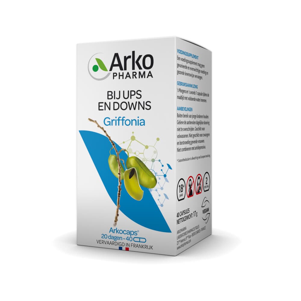 Gratis Verzending: Arkopharma Griffonia 40 capsules