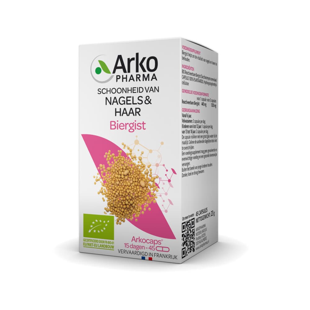 Gratis Verzending: Arkopharma Biergist 45 capsules