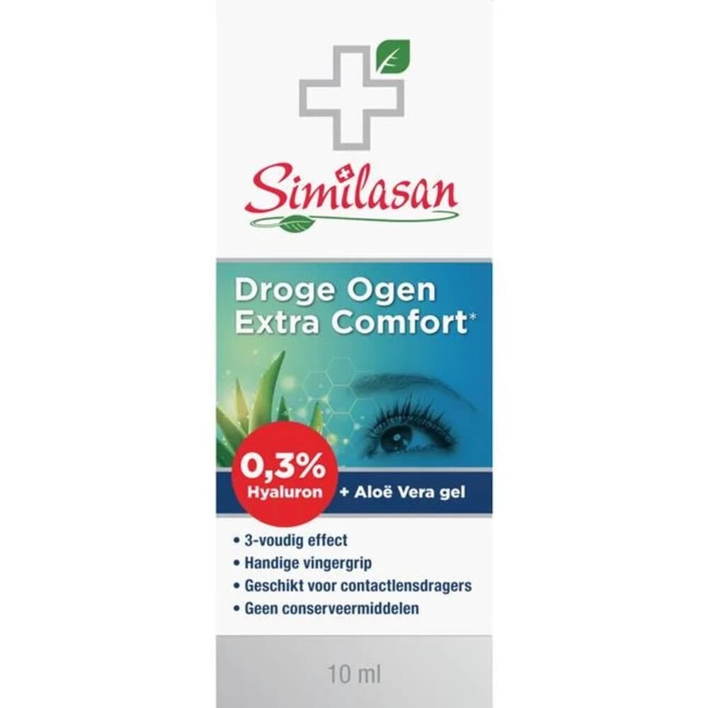 2x Similasan Droge Ogen Extra Comfort Oogdruppels 10 ml