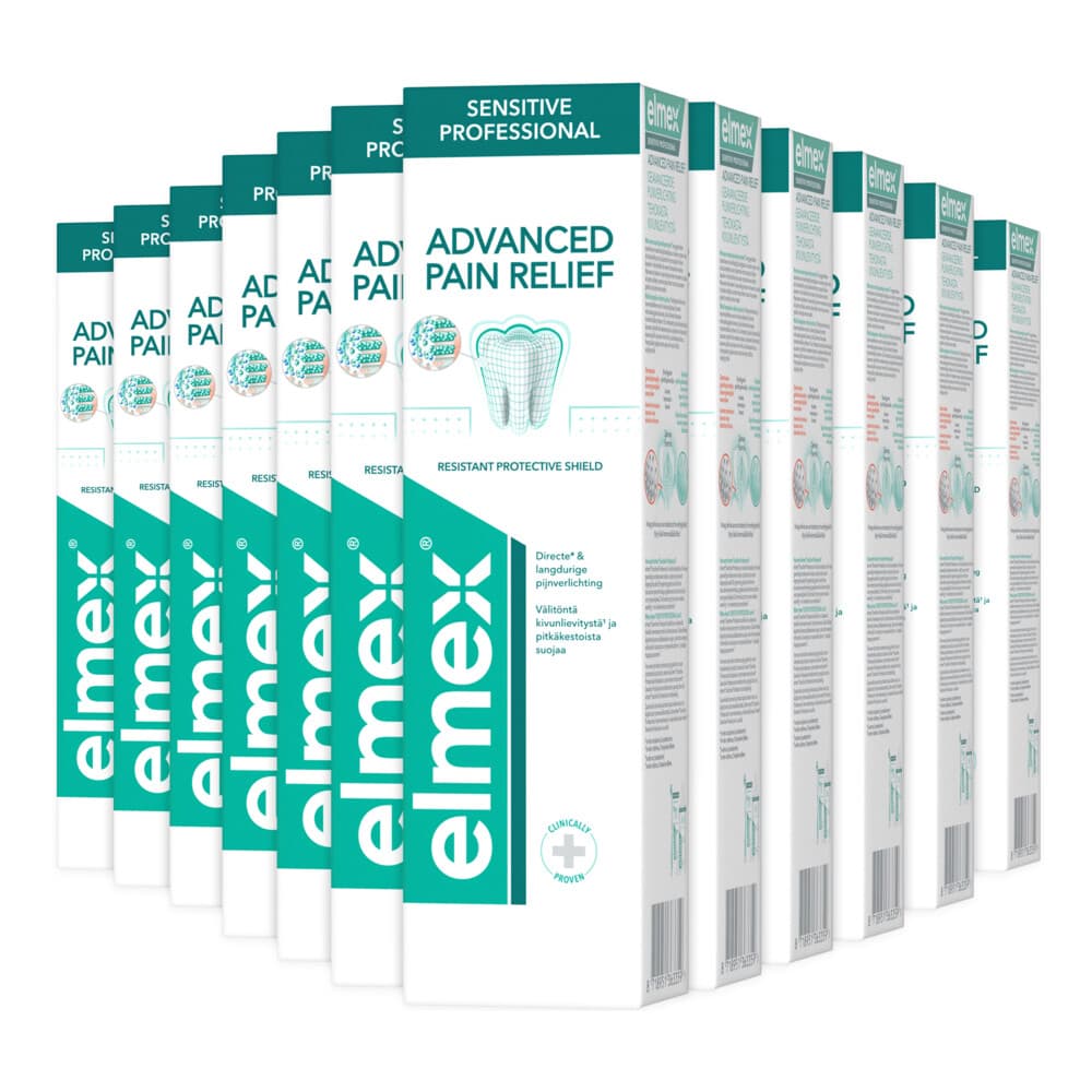 12x Elmex Tandpasta Sensitive Professional 75 ml