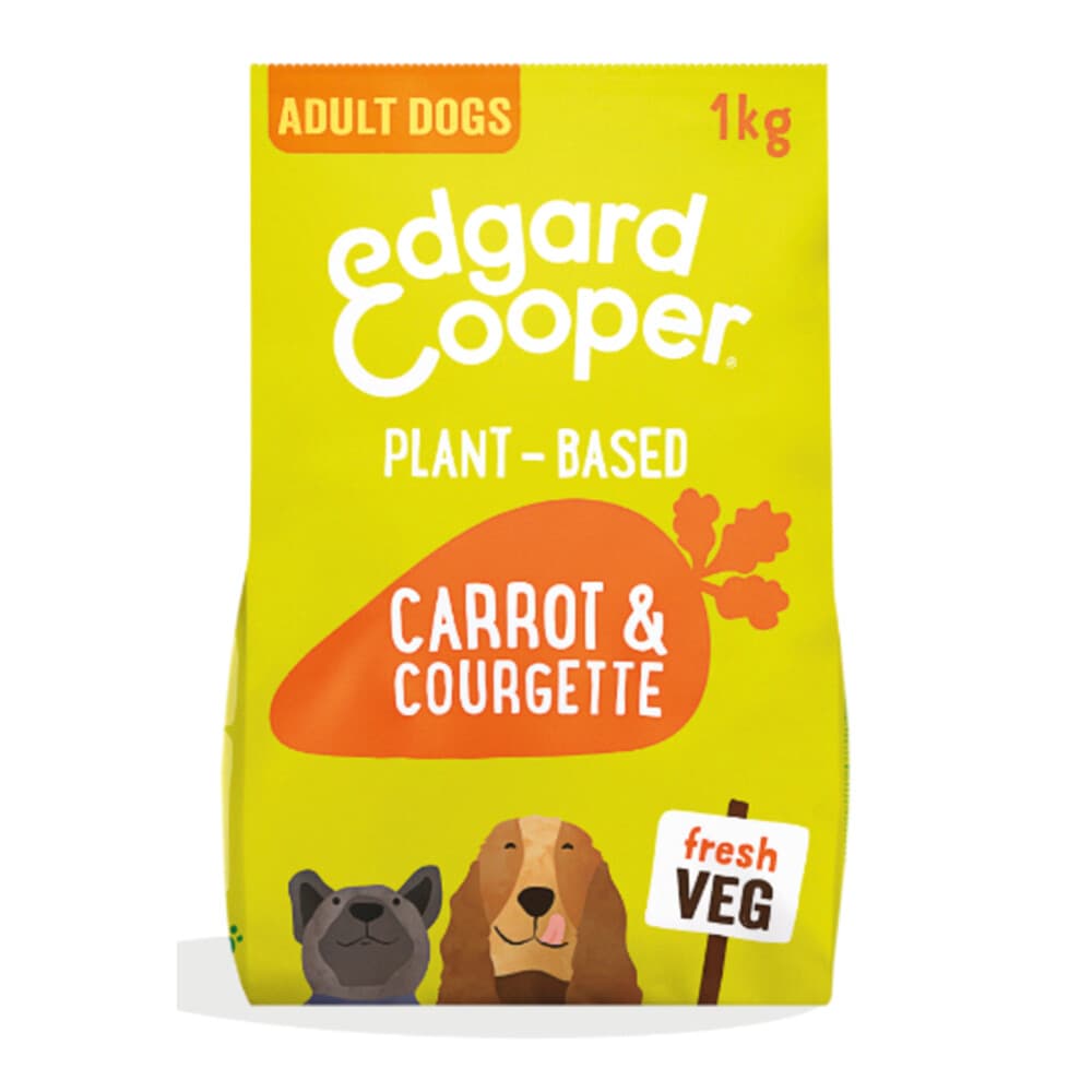 Edgard&Cooper Plantaardig Hondenvoer Wortel - Courgette 1 kg