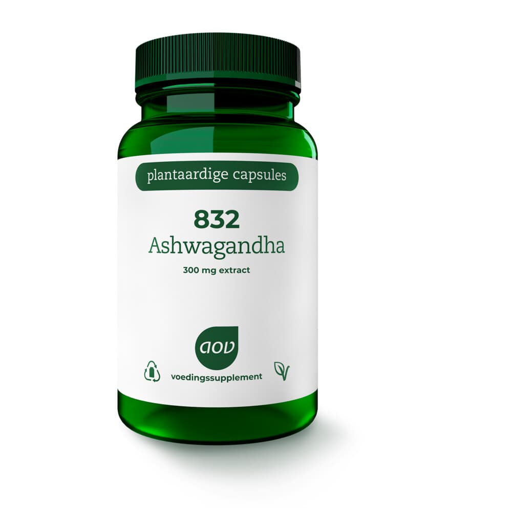Gratis Verzending: AOV 832 Ashwagandha 300 mg 60 vegacapsules