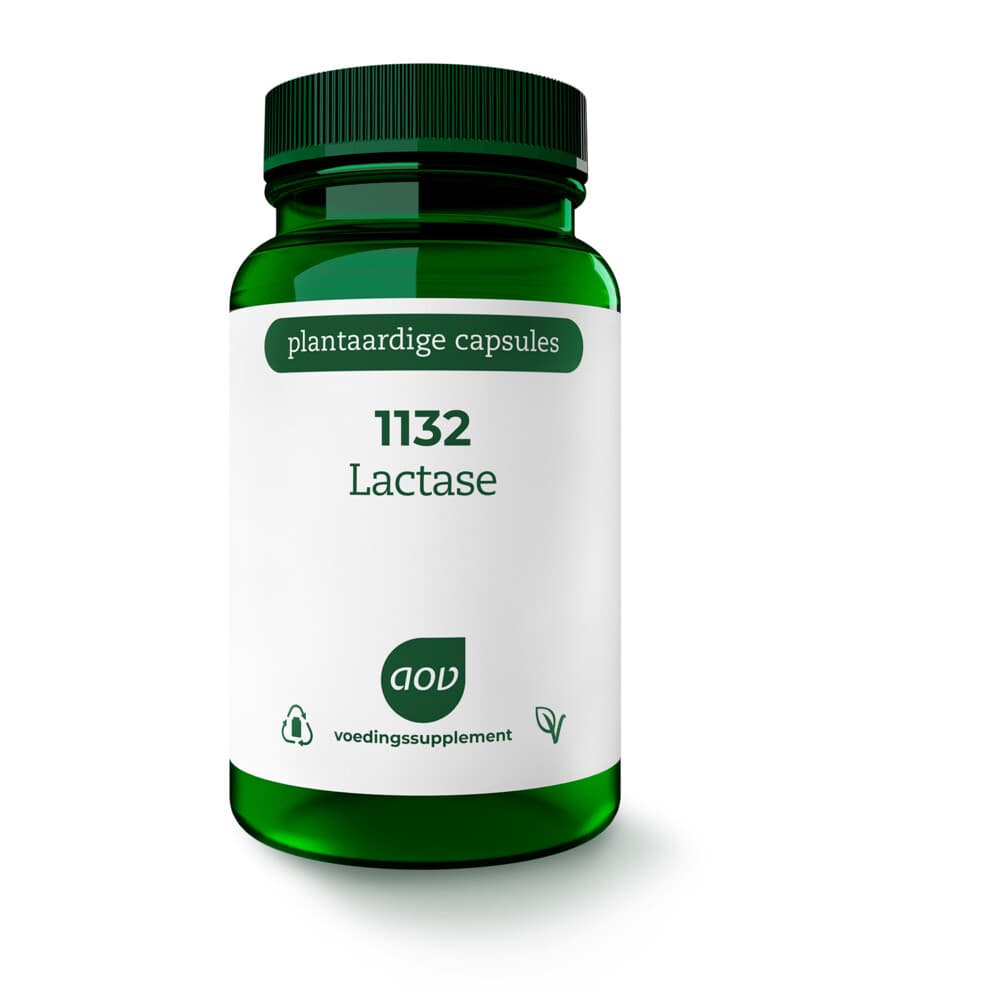 Gratis Verzending: 2x AOV 1132 Lactase 60 vegacapsules