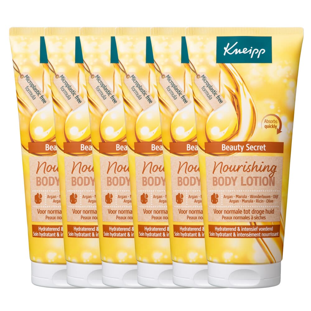 6x Kneipp Bodylotion Beauty Secret 200 ml