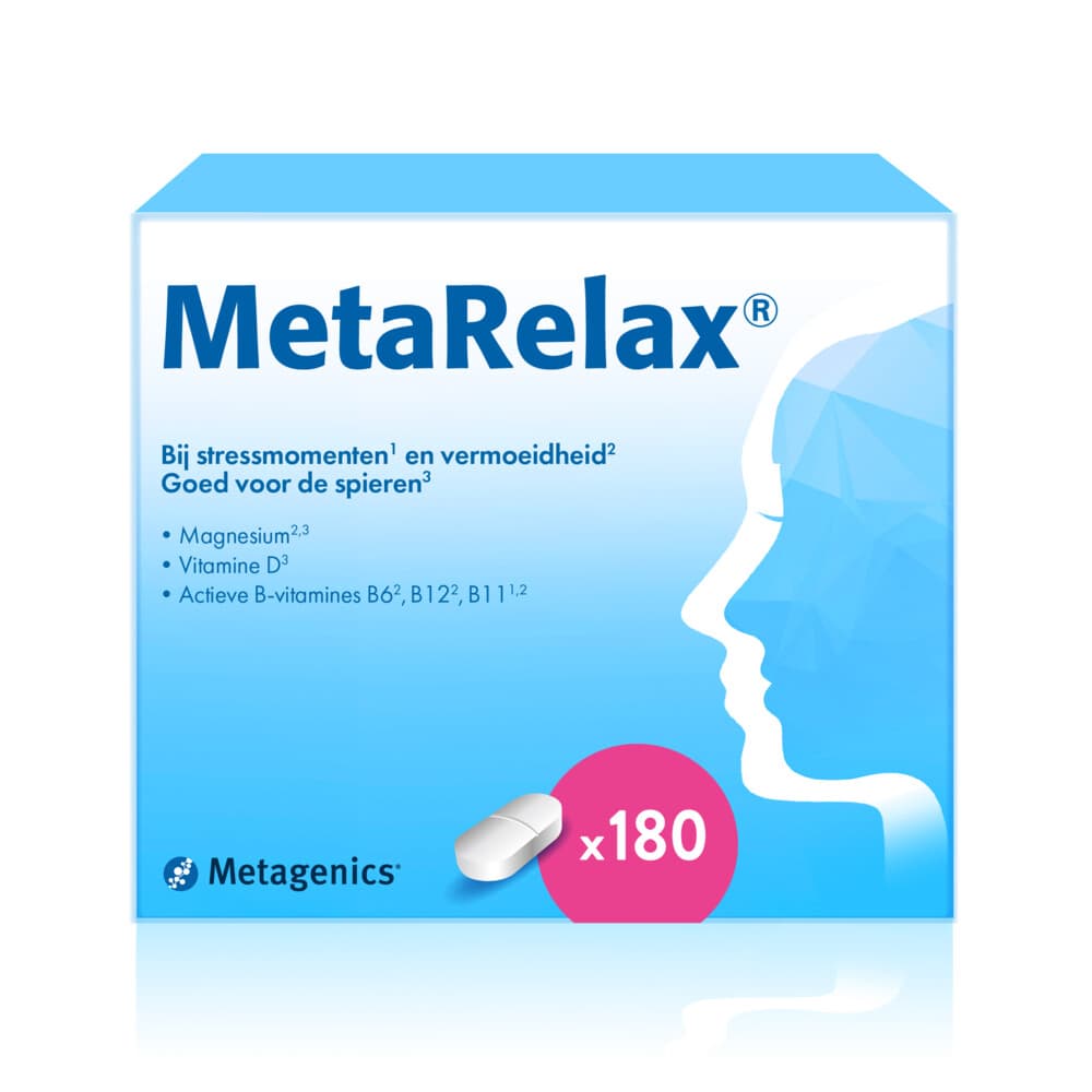 Gratis Verzending: Metagenics MetaRelax 180 tabletten