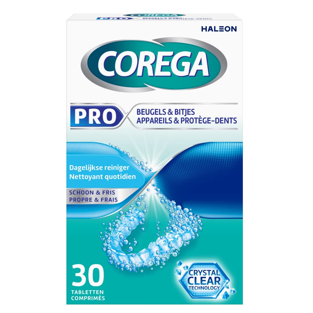 Corega Pro Beugels&Bitjes 30 tabletten