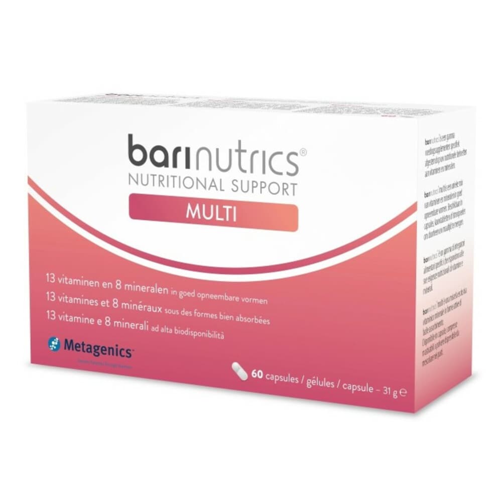 Gratis Verzending: Metagenics Barinutrics Multi 60 capsules