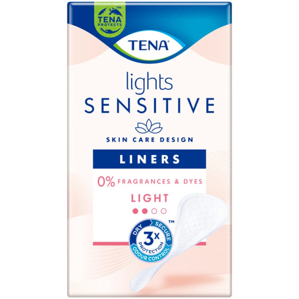 5x TENA Sensitive Lights Light 28 stuks