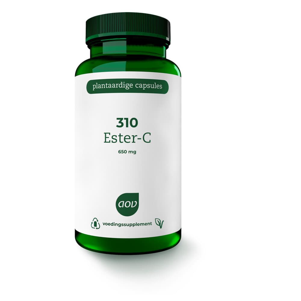 Gratis Verzending: AOV 310 Ester C (650 mg) 60 vegacapsules