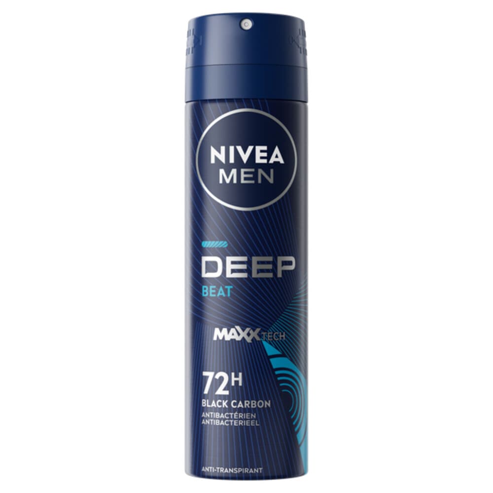 1+1 gratis: NIVEA Men Deospray Deep Beat 150 ml