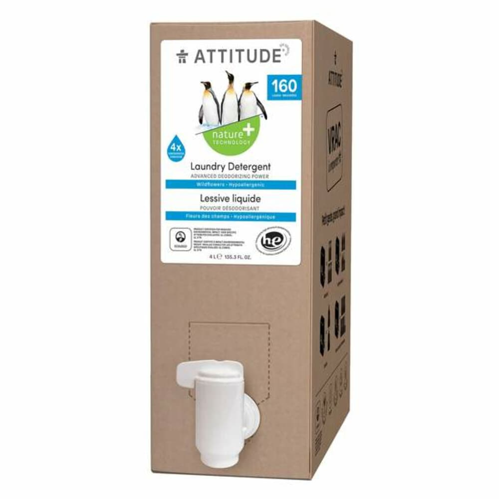 Attitude Wasmiddel Wildflowers 160 Wasbeurten 4 liter