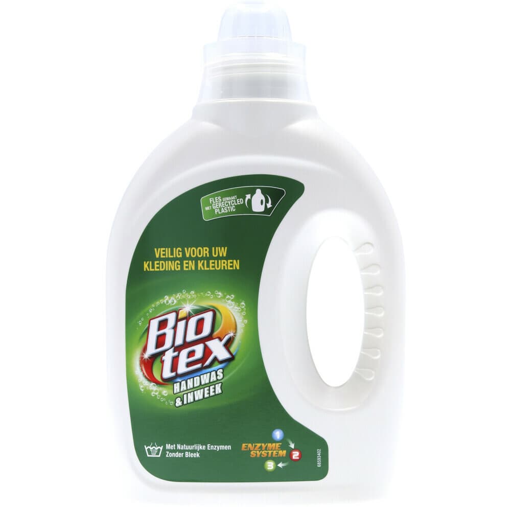 2+1 gratis: Biotex Vloeibaar Wasmiddel Handwas&Inweek 750 ml