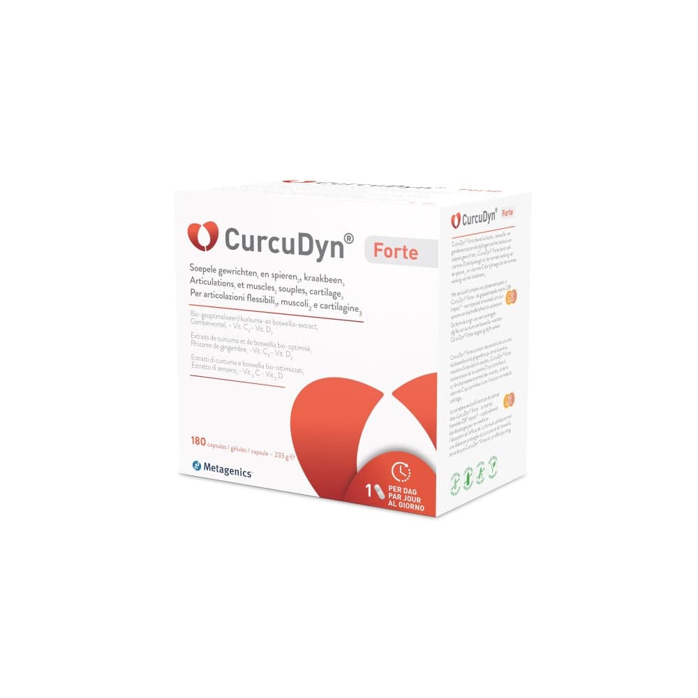 Gratis Verzending: 2x Metagenics CurcuDyn Forte 180 capsules