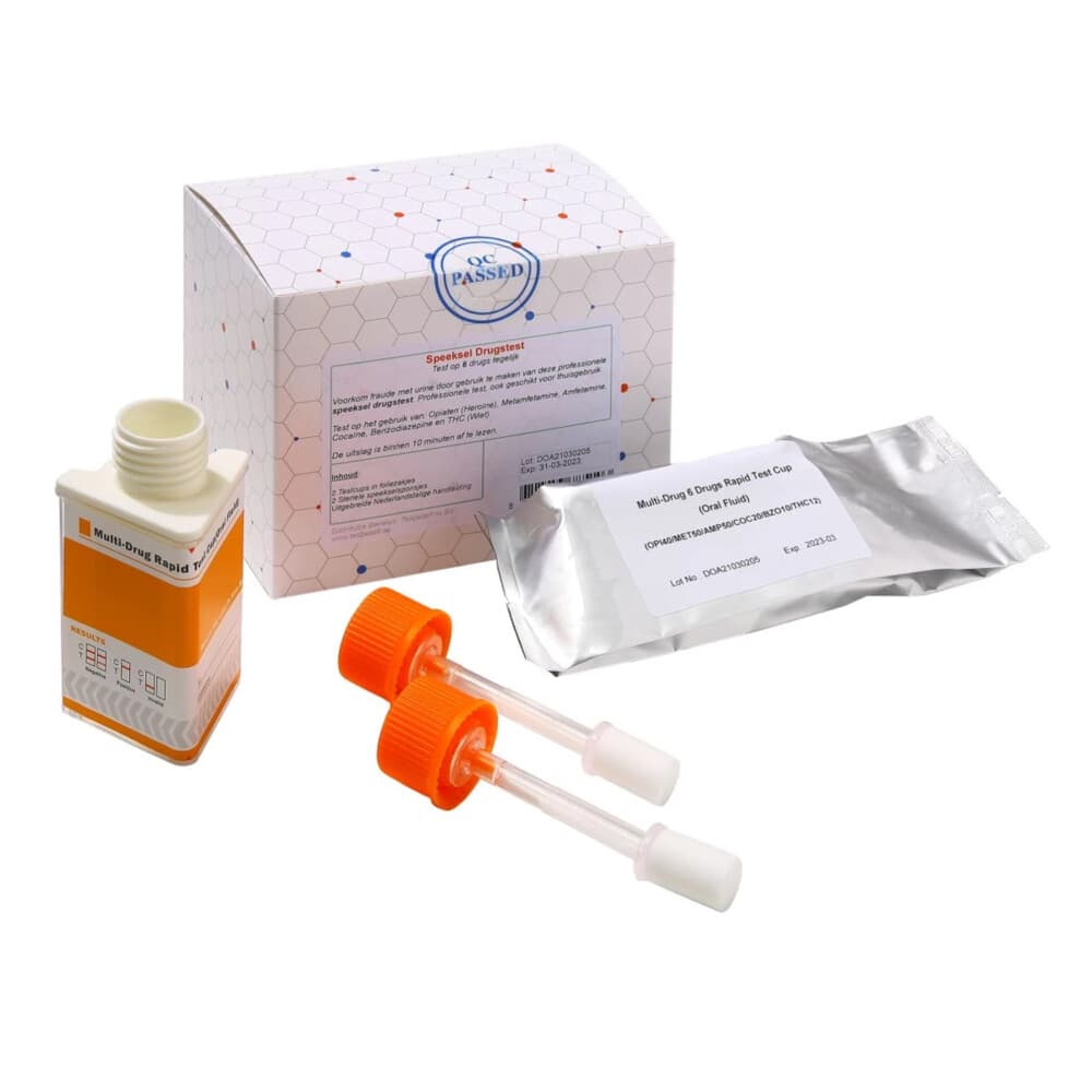 Testjezelf.nu Drugs Speekseltest 2 stuks