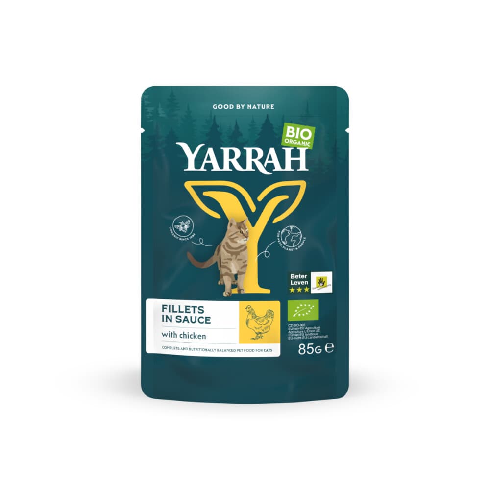 Yarrah Bio Kattenvoer Kip 85 gr