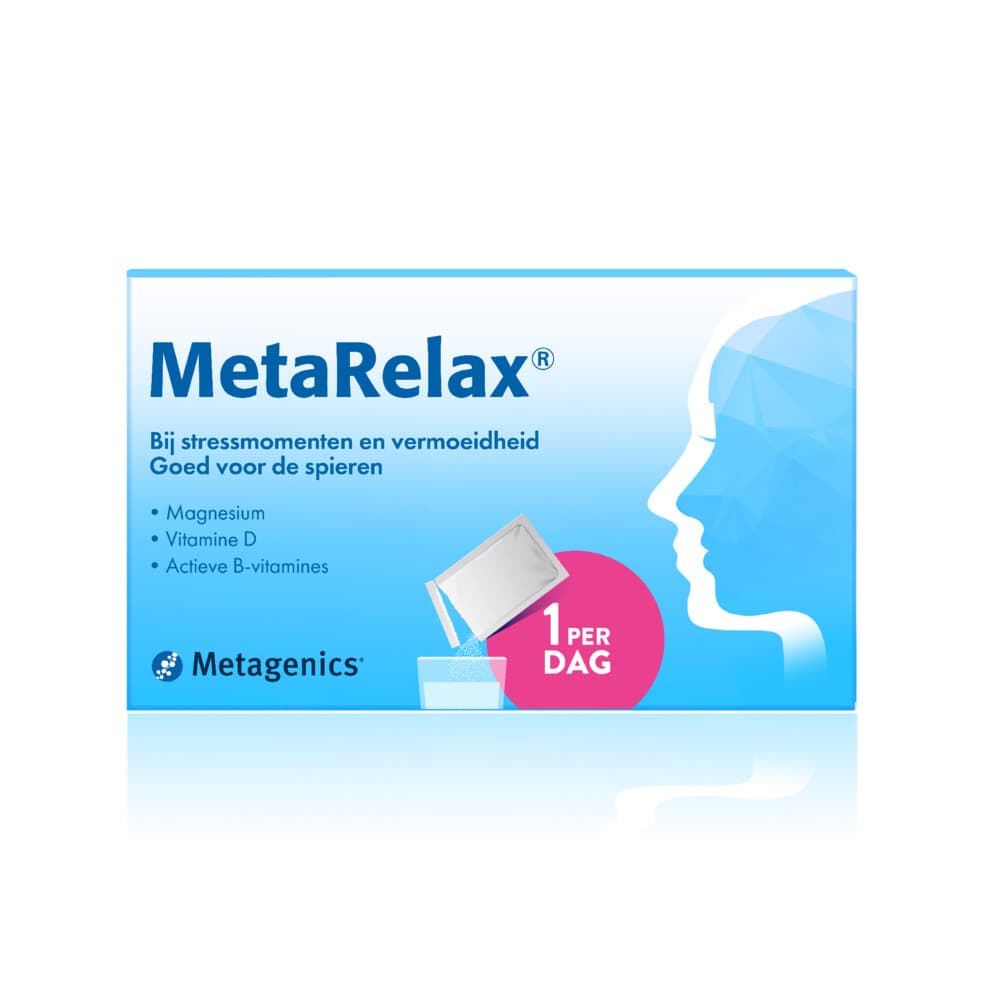 Gratis Verzending: 2x Metagenics Metarelax Zakjes 40 sachets