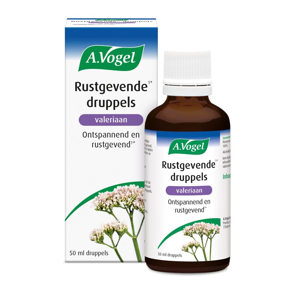 Gratis Verzending: 3x A.Vogel Valeriaan Druppels 50 ml