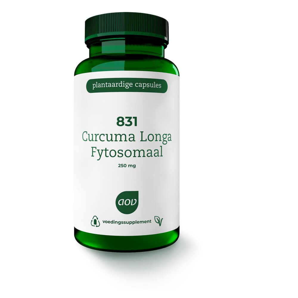 Gratis Verzending: 2x AOV 831 Curcuma Longa Fytosomaal 60 vegacapsules