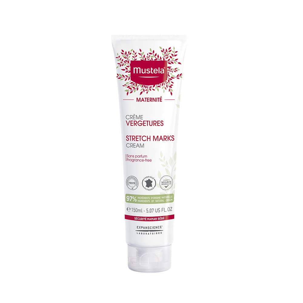 Mustela Zwangerschap Striemen Créme Parfumvrij 150 ml