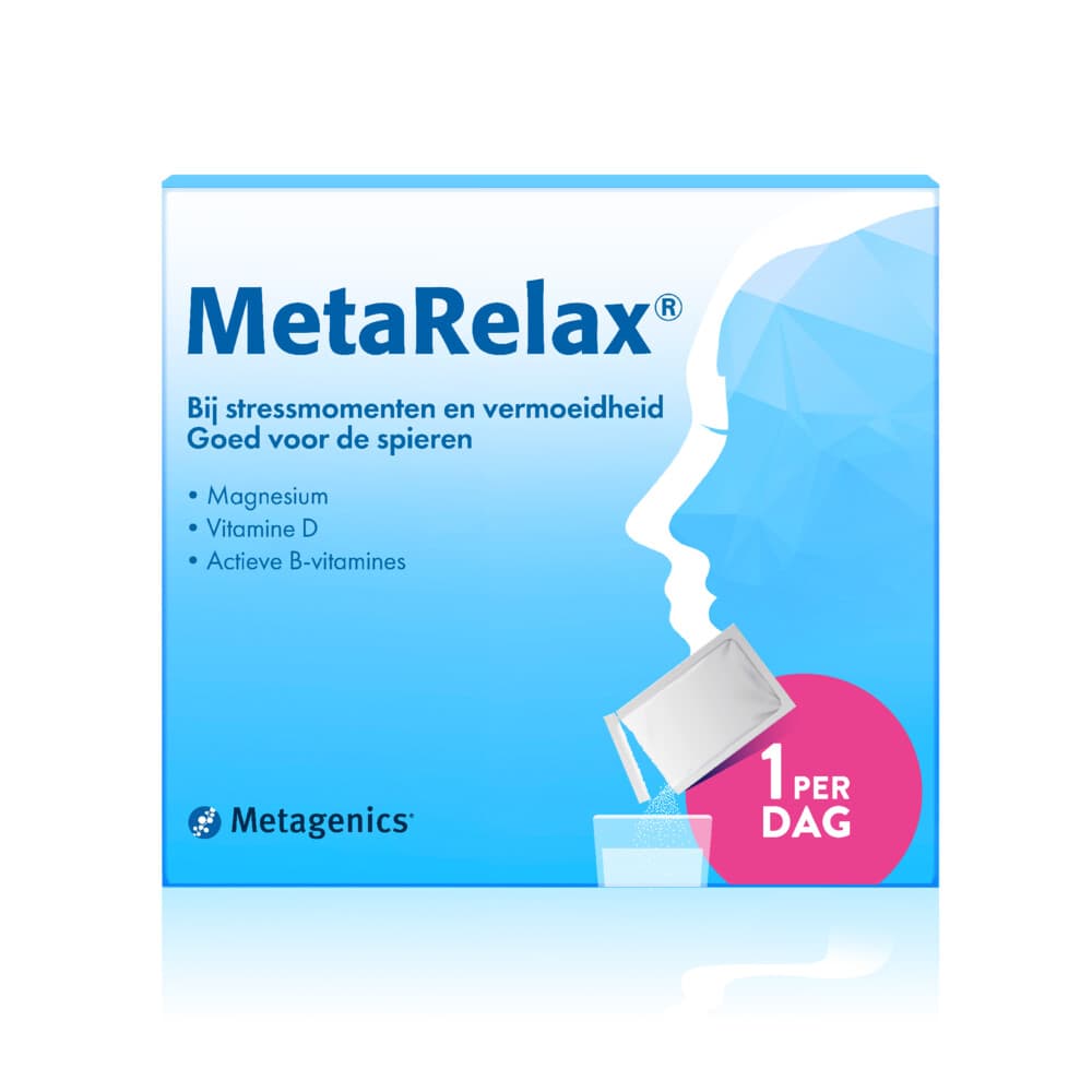 Gratis Verzending: 2x Metagenics MetaRelax Zakjes 20 sachets
