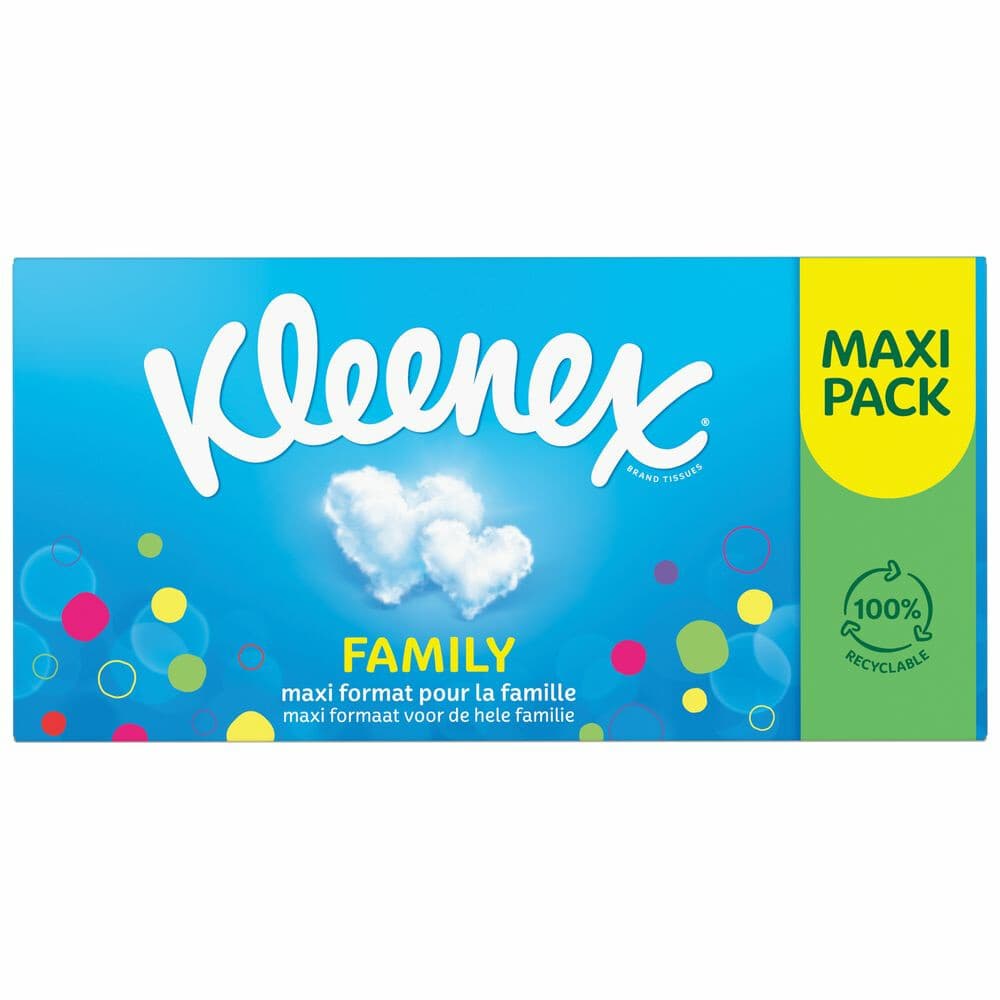 Kleenex Tissues Family 128 stuks